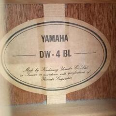 0808-144 YAMAHA アコースティックギター DW-4 BL ケース付きの画像