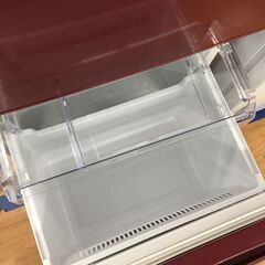 2ドア冷蔵庫　AQUA　AQR-18H　2019年製　184Ⅼ　レッドの画像