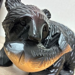 熊の置物の画像
