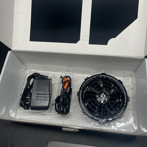 968 シンメン 未使用 S-AIR 空調服用 ファンバッテリー付フルセット SA-125