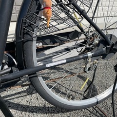 自転車　ママチャリ　27インチの画像