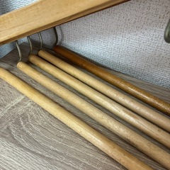 木製ハンガーの画像