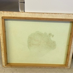 $ 昭和レトロ　当時物　タイル張りストーブ台の画像