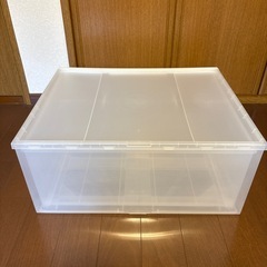 無印良品　収納ケース　ワイド　中の画像