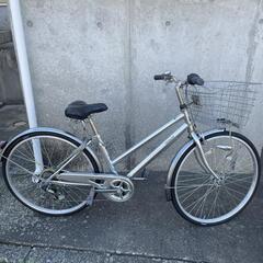 自転車26インチ通学に！すぐ使えます！ギア付き