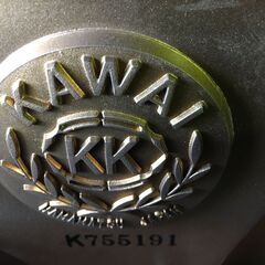 A4505　KAWAI　カワイ　アップライトピアノ　BL-51　K755191　ピアノ　3本ペダル　鍵盤楽器　現状品の画像