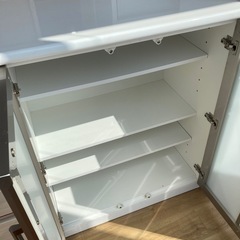 【トレファク高槻店】取りに来られる方限定！ニトリの２枚扉 キッチンカウンターのご紹介です！の画像