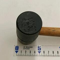 0808-158 ゴムハンマーの画像