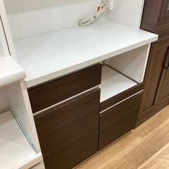 【トレファク高槻店】取りに来られる方限定！ユーアイの2枚扉レンジボードのご紹介です！の画像