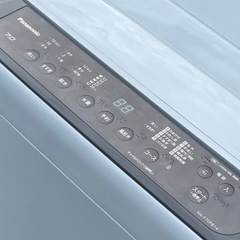 高圧洗浄済み ! ! ◇パナソニック 洗濯機 2021年製 7Kg ビッグウェーブ洗浄 楽ポイフィルター からみほぐしNA-F70PB14 保証付 ! 配送可 ! !の画像
