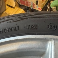 バリ溝 205/45R17 weds JOKER continentalの画像
