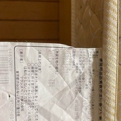 FRANCEBED クイーンサイズ フレーム マットレス付き の画像