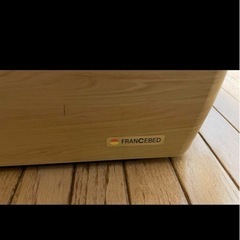 FRANCEBED クイーンサイズ フレーム マットレス付き の画像