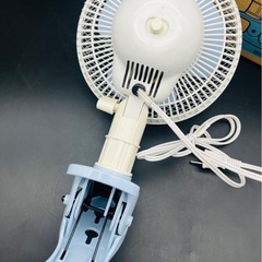モリタ ミニ扇風機 クリップ式の画像