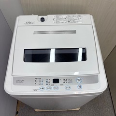 ⭐️LIMLIGHT⭐️ 全自動洗濯機 2021年 4.5kg 美品 大阪市近郊配送無料の画像