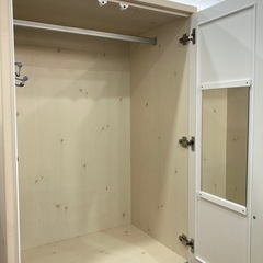 【トレファク高槻店】取りに来られる方限定！ニトリの2枚扉ワードロープのご紹介です！の画像