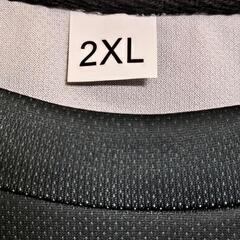 新品未使用☆メンズカジュアルクルーネックTシャツ、3Dローズスパイクプリント 2XLの画像