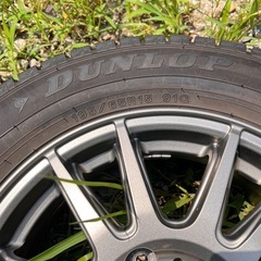 195/65R15(２本)ブリヂストンスタッドレスタイヤホイールの画像