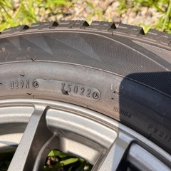 195/65R15(２本)ブリヂストンスタッドレスタイヤホイールの画像