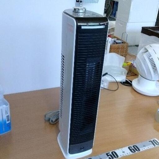 コイズミ送風機能付ファンヒーターKHF-1295（中古品） Amazon | コイズミ 電気ファンヒーター ホット&クール スリム