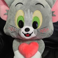 トムとジェリー　ぬいぐるみとクッションの画像