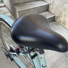 自転車27インチ通学に！タイヤひび割れありの画像