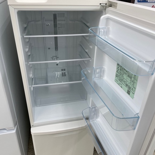 Panasonic NR-B17DW-W 2ドア冷蔵庫 168L 2021年式