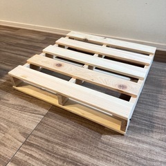 天然ひのき すのこ パレット 4枚　の画像