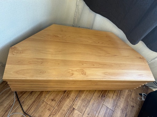 大川家具　アルダー無垢材　テレビボード　