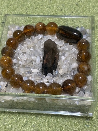 ネパール産トルマリンハニーカラーブレスレット