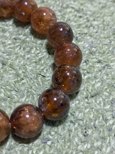 ネパール産トルマリンハニーカラーブレスレット