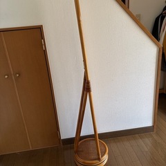 ラタン　姿見の画像
