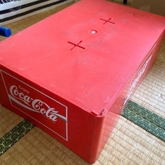 コカコーラ 空き箱 プラスチック製　アメカジの画像