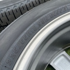 デリカD5 タイヤホイール4本セットの画像