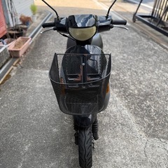 スズキ　CA45A レッツ4 書類　鍵あり　エンジン始動参考動画あり　バッテリー新品交換　50cc 原付の画像