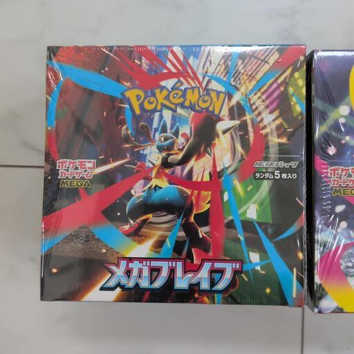 ポケモンカード メガブレイブ メガシンフォニア 6BOX シュリンク付き