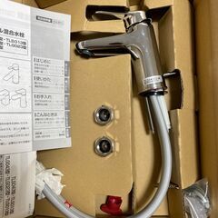 【未使用】TOTO シングル混合水栓 TLS04302JA｜エコ・ワンプッシュ機能付き！6,000円の画像