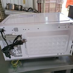K 2024年製 電子レンジ アイリスオーヤマ(株)【中古】KMB-F186-Wの画像