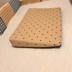 ベビーベッドあげます　手作り　添い寝　 の画像