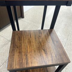 ★リユースのサカイ高崎店★TJ12457  サイドテーブル 茶 H60×D34.5×W59 クリーニング済みの画像