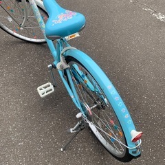 美原店 ブリヂストン エコパル 子供用 自転車 水色　22インチの画像