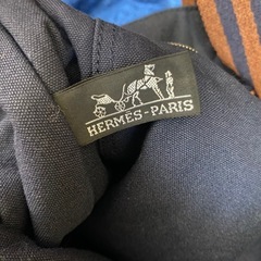 エルメスHERMES フールトゥGMトートバッグ ネイビー　【正規品】の画像