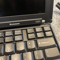 Lenovo Think Pad X201をお譲りします。の画像