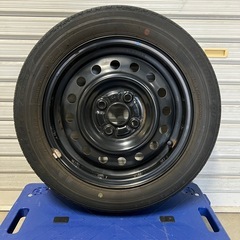 早いもの勝ち！スズキ ラパン 純正 鉄ホイール 4本セット タイヤゴムおまけ ホイールキャップ欠品の画像