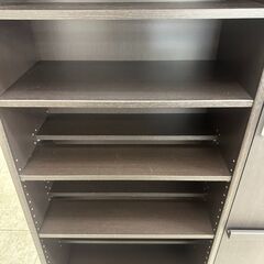 ★リユースのサカイ高崎店★TJ12459  本棚 黒 H180×D29.5×W88.5 クリーニング済みの画像