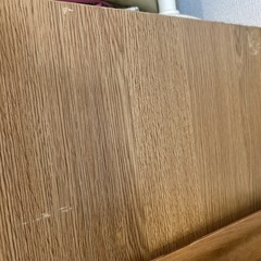 無印良品　食器棚　無垢材　　　の画像