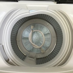 激安B級品!! 蓋難ありのため大特価!! AQUA 2020年 5.0kg 全自動電気洗濯機 AQR-G50HJ(W)の画像