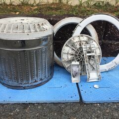 洗濯機の分解クリーニング行っています！配送設置込み　ハイアール7.0K洗濯機　2017年製　分解クリーニング済み！！の画像
