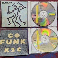 ☆邦楽ＣＤ　米米ＣＬＵＢ　２枚　GO　FUNK・KOMEGUNY　中古品　800円の画像