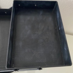 メイクアップボックス　化粧品収納の画像